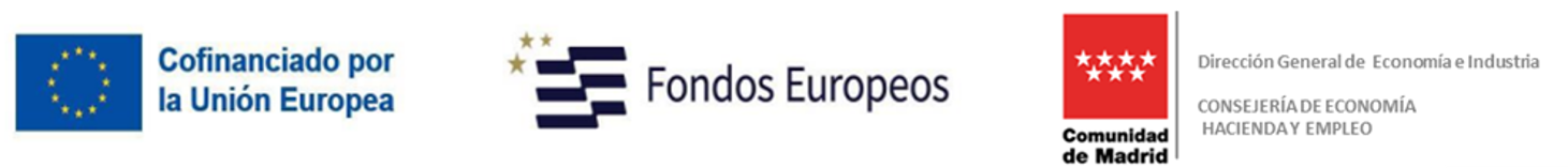 Subvención comunidad de madrid